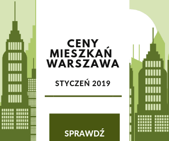 Raport ceny mieszkań w Warszawie - 01 2019
