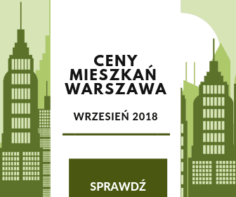 Raport ceny mieszkań w Warszawie 09 2018